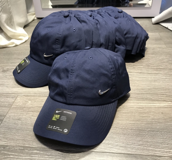 Nón cong nike swooth kim loại xanh navy