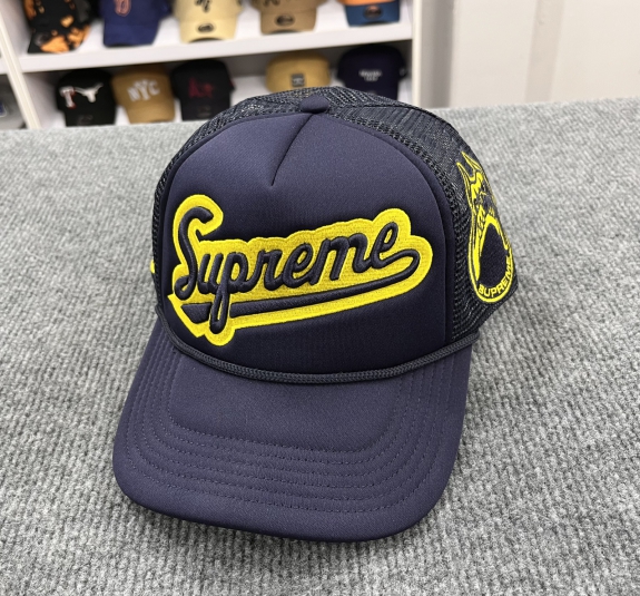 S/S 26 Navy Mesh Back