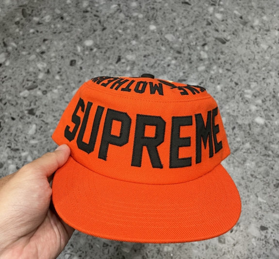 Nón Supreme Pillbox Alpha Omega Cam