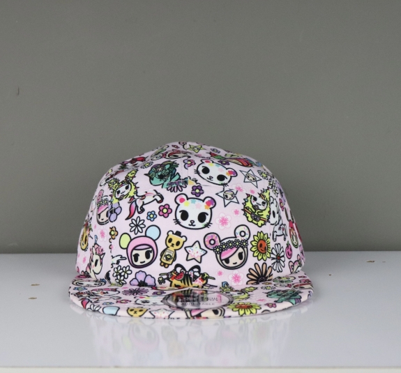 NÓN 5PANEL TOKIDOKI HỒNG