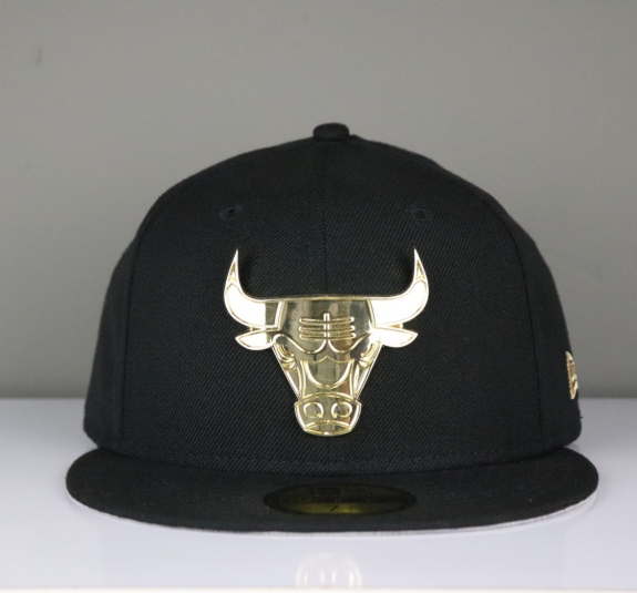 NÓN NEW ERA 59 FITTY BULL LOGO KIM LOẠI