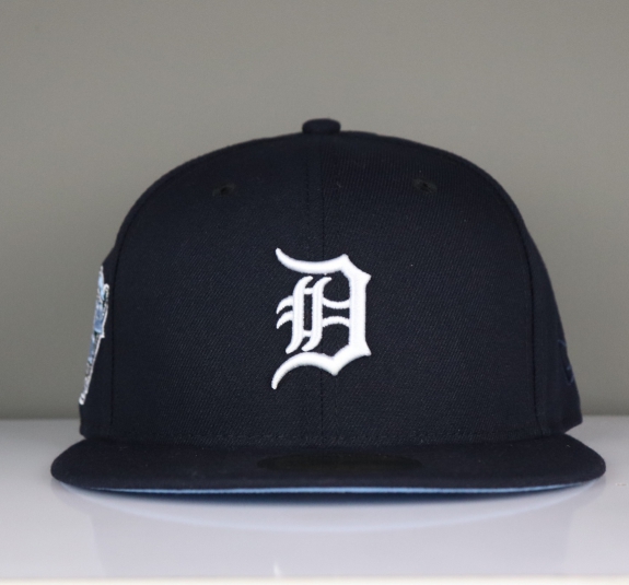 NÓN NEW ERA 59 FITTY DETROIT SIDE PATCH XANH