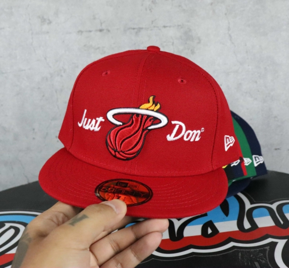 NÓN NEW ERA 59 FITTY JUST DON HEAT ĐỎ