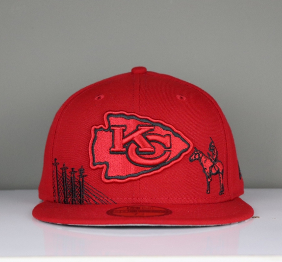 NÓN NEW ERA 59 FITTY KC CITY ĐỎ