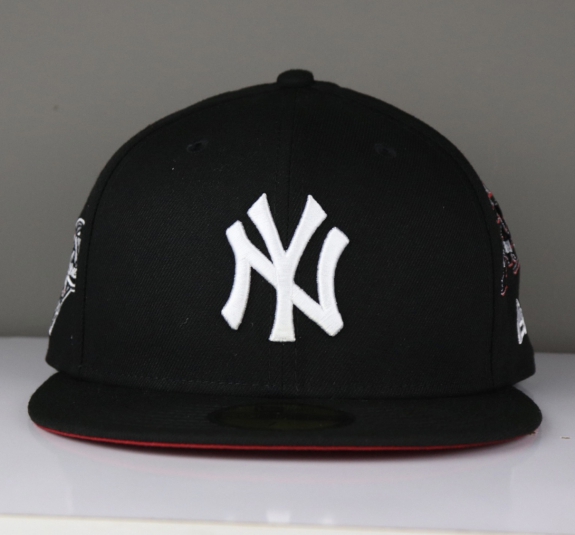 NÓN NEW ERA 59 FITTY NEW YORK YANKEE NY SIDE PATCH ĐEN