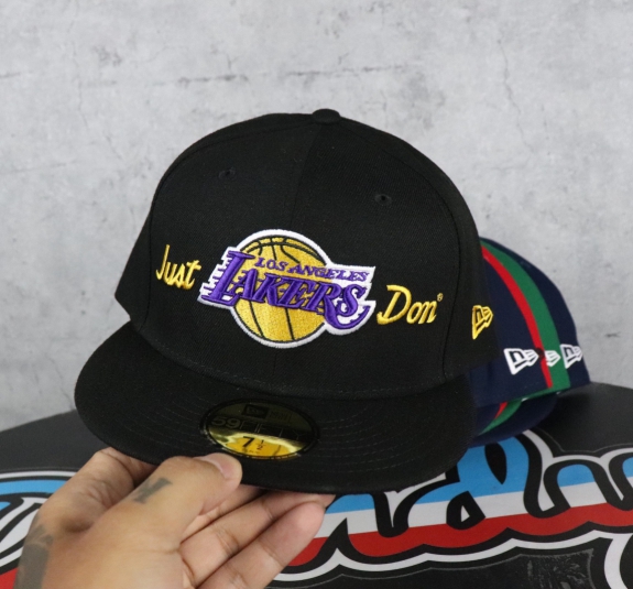 NÓN NEW ERA 59 FITTYJUST DON LAKERS ĐEN