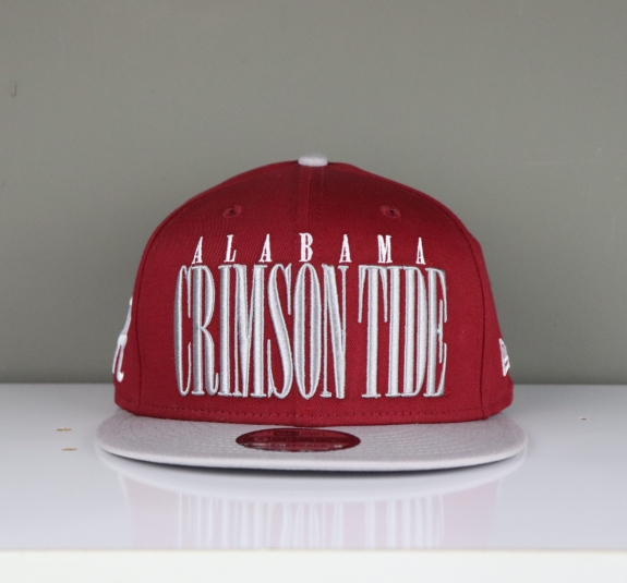 NÓN SNAPBACK ALABAMA ĐỎ ĐÔ LƯỠI XÁM