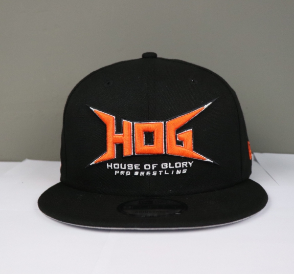 NÓN SNAPBACK HOG ĐEN LOGO CAM