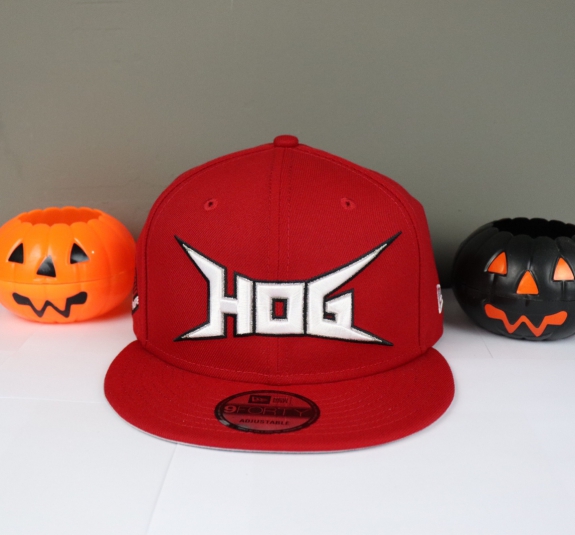 NÓN SNAPBACK HOG ĐỎ LOGO TRẮNG