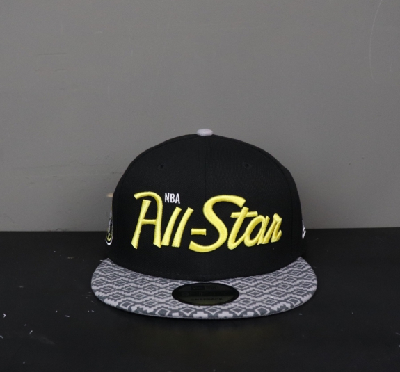 NÓN SNAPBACK NBA ALL STAR ĐEN LƯỠI THỔ DÂN